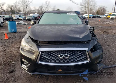 2019 Infiniti Q50 Luxe from USA, damaged, VIN JN1EV7AR4KM593681
